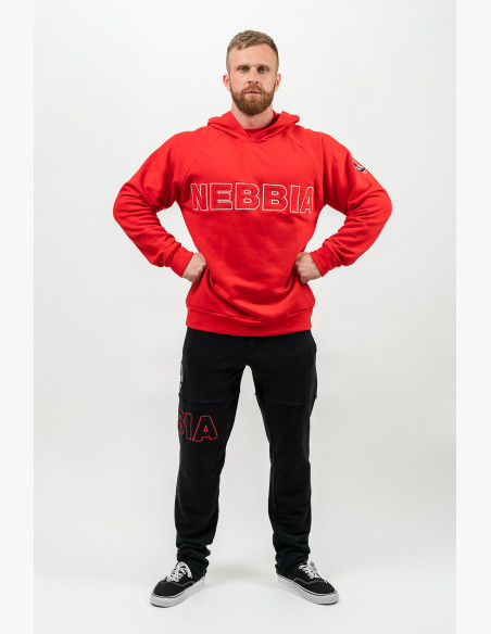 NEBBIA Hoodie LEGACY red