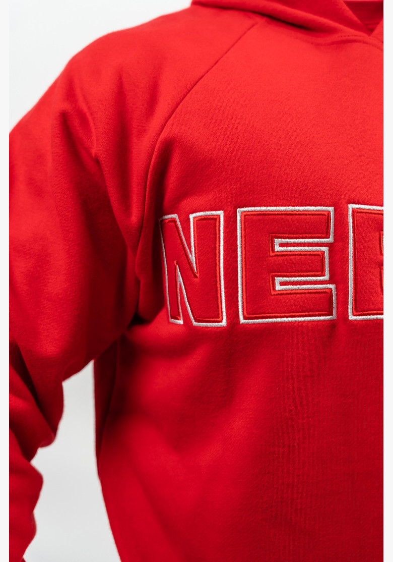NEBBIA Hoodie LEGACY red