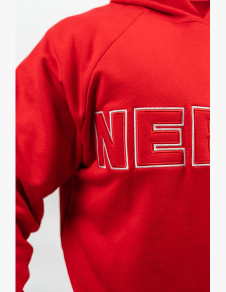 NEBBIA Hoodie LEGACY red