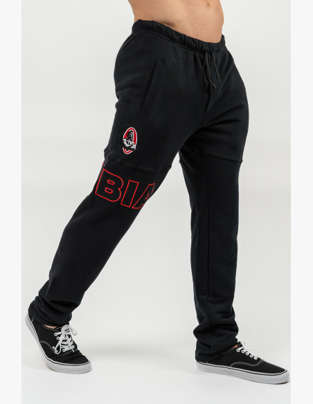 NEBBIA Loose sweatpants with pockets COMMITMENT black