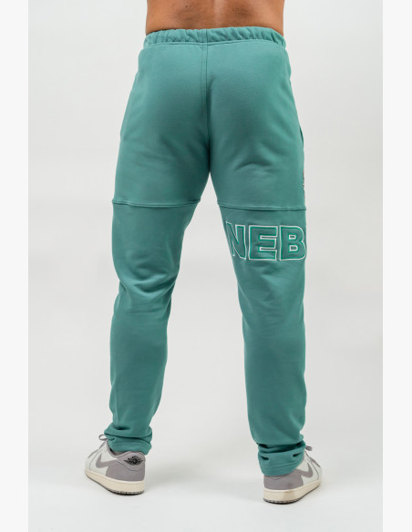 NEBBIA Loose sweatpants with pockets COMMITMENT green