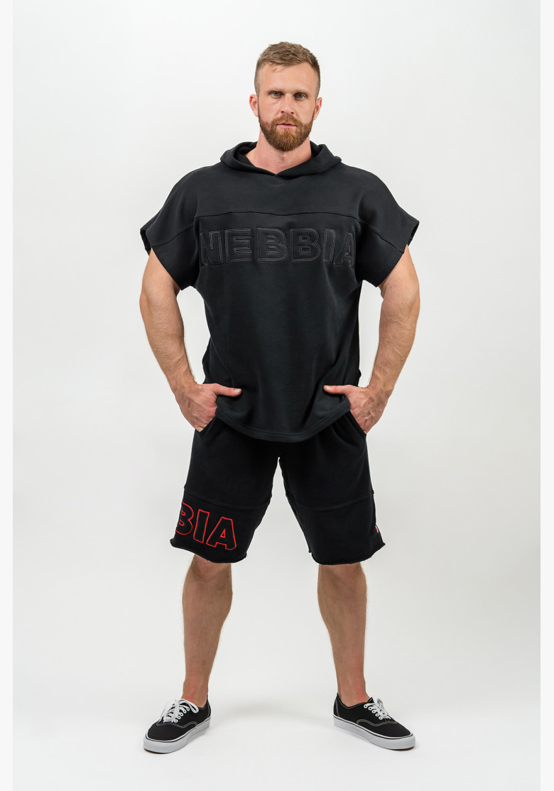 NEBBIA Rag hooded top REAL CHAMPION...