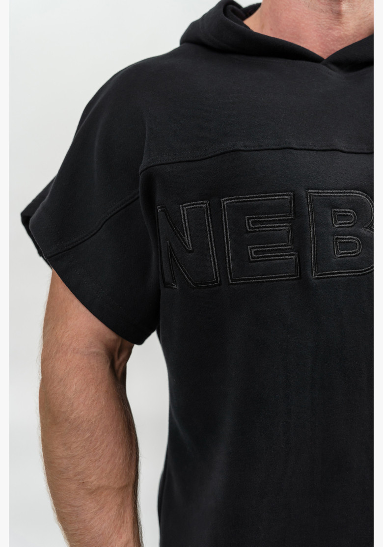 NEBBIA Rag hooded top REAL CHAMPION...