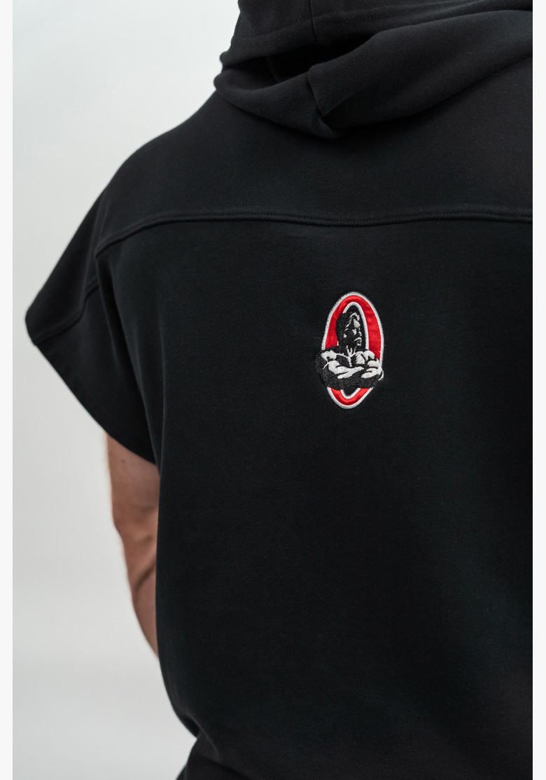 NEBBIA Rag hooded top REAL CHAMPION...