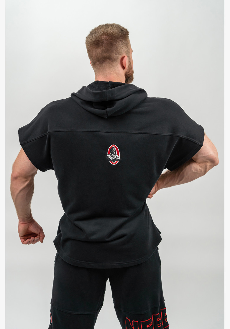 NEBBIA Rag hooded top REAL CHAMPION...