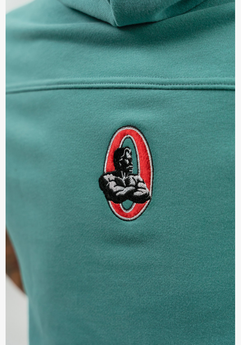 NEBBIA Rag hooded top REAL CHAMPION...