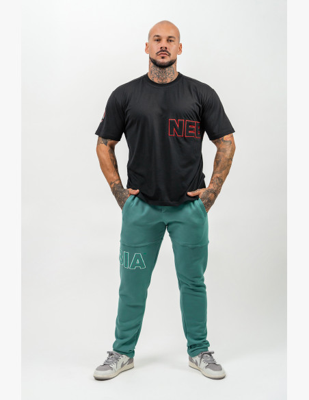 NEBBIA T-shirt with short sleeves DEDICATION black