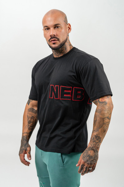 NEBBIA T-shirt with short sleeves DEDICATION black