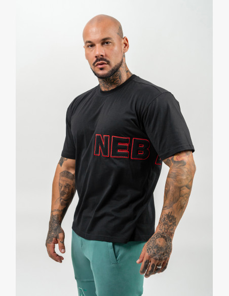 NEBBIA T-shirt with short sleeves DEDICATION black