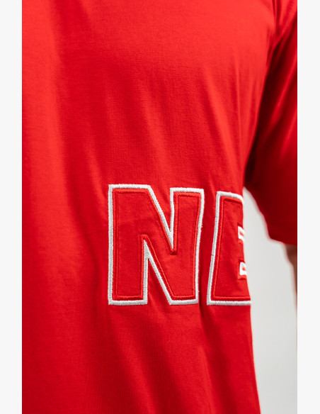 NEBBIA T-shirt with short sleeves DEDICATION red