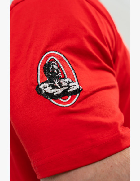 NEBBIA T-shirt with short sleeves DEDICATION red