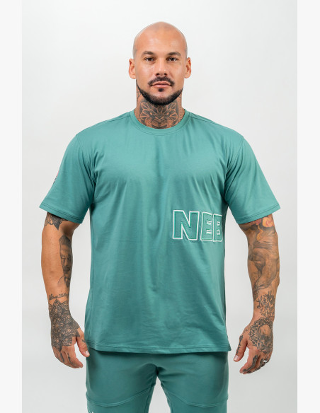 NEBBIA T-shirt with short sleeves DEDICATION green