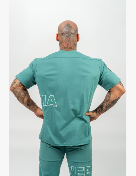 NEBBIA T-shirt with short sleeves DEDICATION green