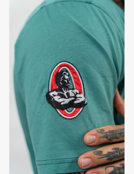 NEBBIA T-shirt with short sleeves DEDICATION green