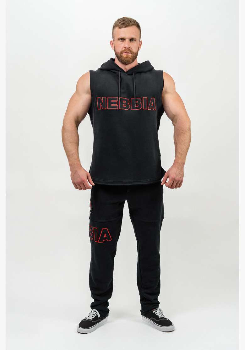 NEBBIA Sleeveless sweatshirt IRON...