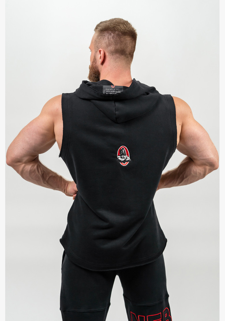 NEBBIA Sleeveless sweatshirt IRON...