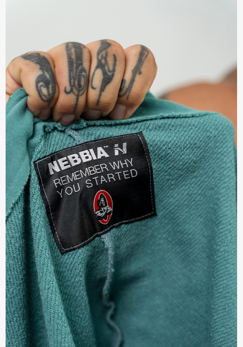 NEBBIA Sleeveless sweatshirt IRON...