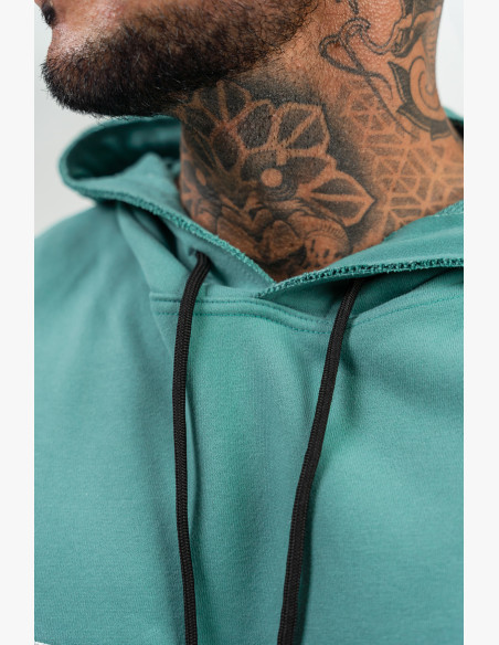 NEBBIA Sleeveless sweatshirt IRON BEAST green