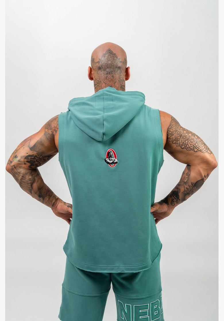 NEBBIA Sleeveless sweatshirt IRON...