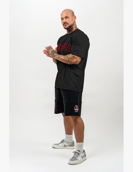 NEBBIA T-shirt with short sleeves LEGACY black