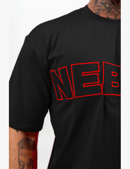 NEBBIA T-shirt with short sleeves LEGACY black