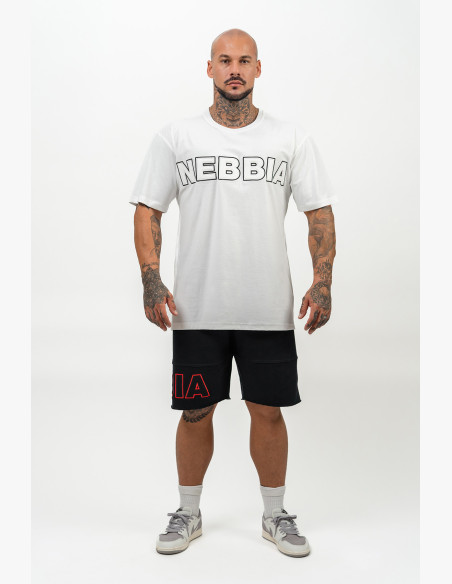 NEBBIA T-shirt with short sleeves LEGACY white