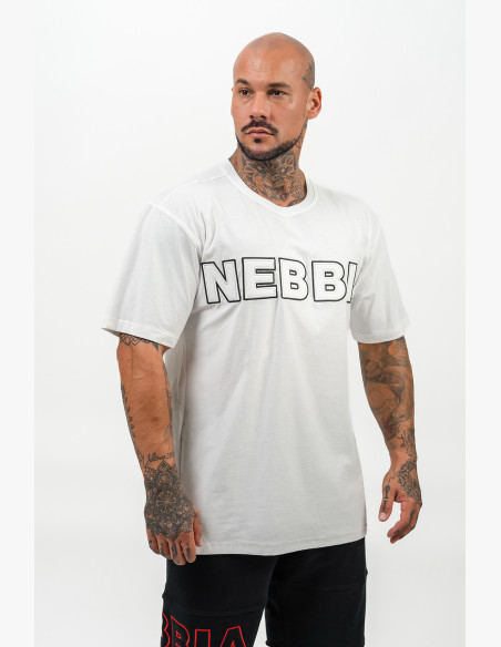 NEBBIA T-shirt with short sleeves LEGACY white