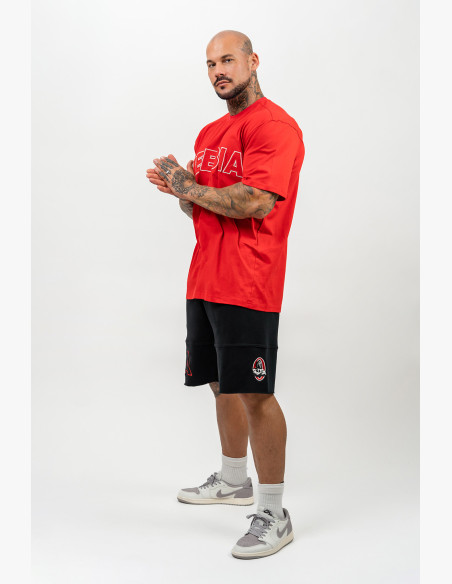 NEBBIA T-shirt with short sleeves LEGACY red