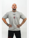 This stretch cotton T-shirt with embroidered NEBBIA and Mr. Olympia logos on the chest is about more than style.