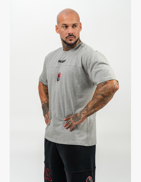 NEBBIA T-shirt with short sleeves LEGENDARY gray