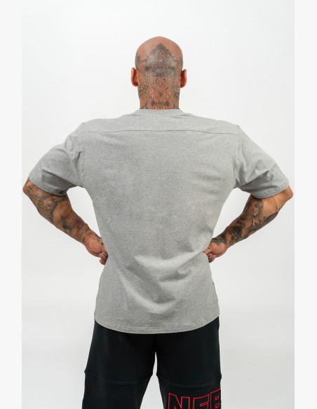 NEBBIA T-shirt with short sleeves LEGENDARY gray