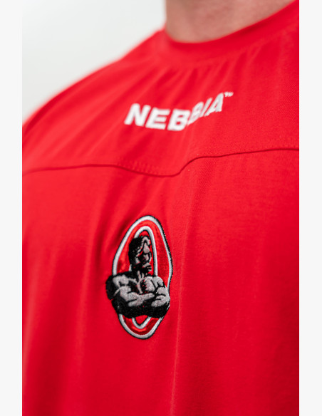 NEBBIA T-shirt with short sleeves LEGENDARY red