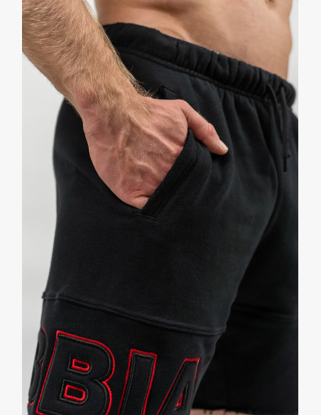 NEBBIA Tracksuit shorts STAGE-READY black