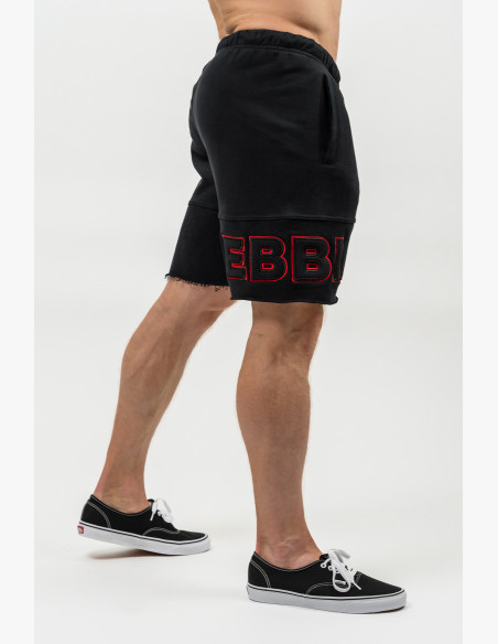 NEBBIA Tracksuit shorts STAGE-READY black