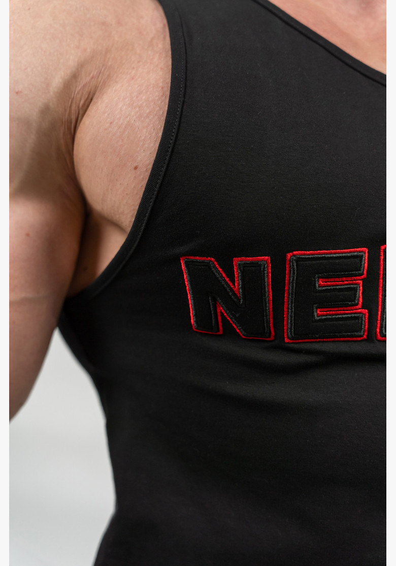 NEBBIA Fitness tank top STRENGTH black NEBBIA Fitness tank top STRENGTH black