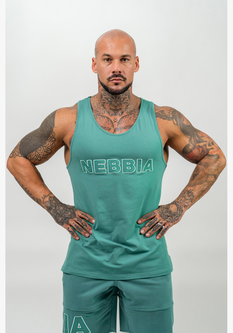 NEBBIA Fitness tielko STRENGTH zelená