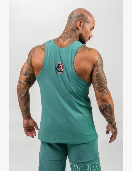 NEBBIA Fitness tank top STRENGTH green