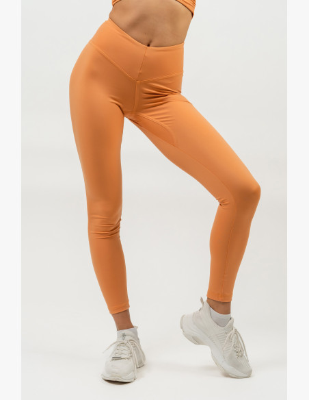 NEBBIA High waisted leggings ELEVATED orange