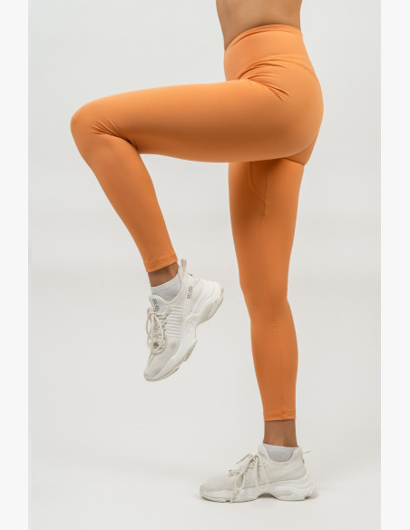 NEBBIA High waisted leggings ELEVATED orange