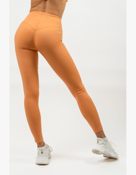 NEBBIA High waisted leggings ELEVATED orange