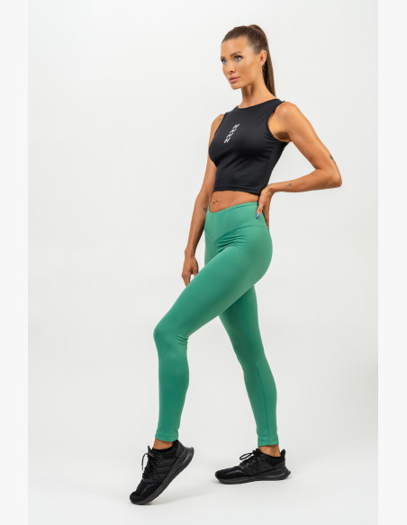 NEBBIA High waisted leggings ELEVATED green