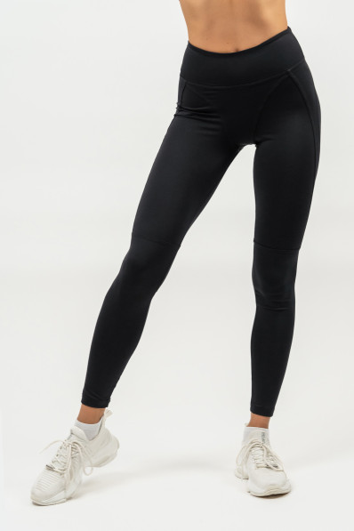 NEBBIA Shaping leggings with high waist AGILE black