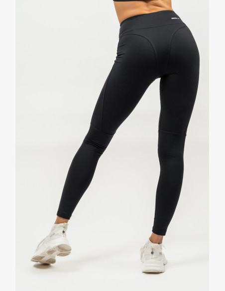NEBBIA Shaping leggings with high waist AGILE black