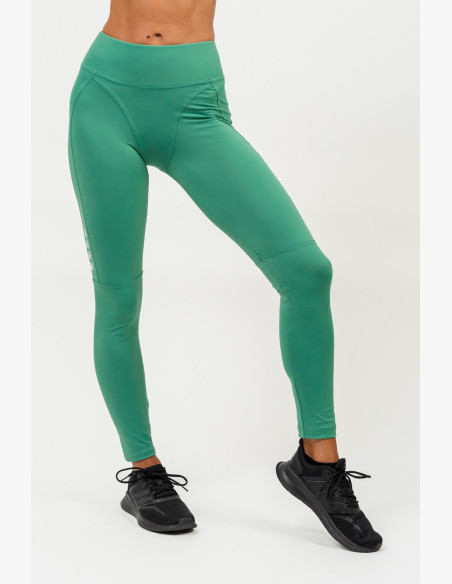 NEBBIA Shaping leggings with high waist AGILE green