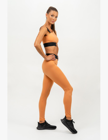 NEBBIA High waisted leggings ELITE orange