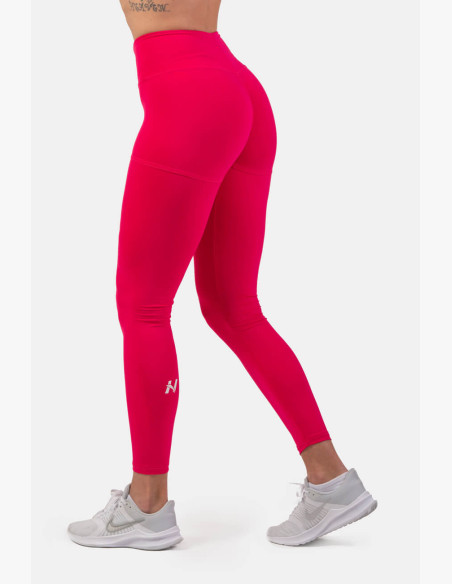 NEBBIA Active leggings with high waist and side pocket pink