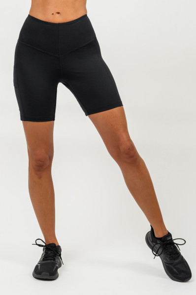 NEBBIA Cycling shorts with high waist ELITE black