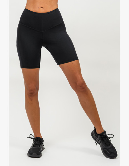 NEBBIA Cycling shorts with high waist ELITE black