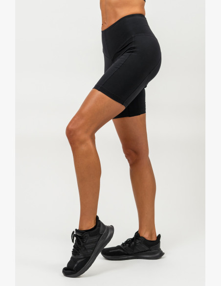 NEBBIA Cycling shorts with high waist ELITE black