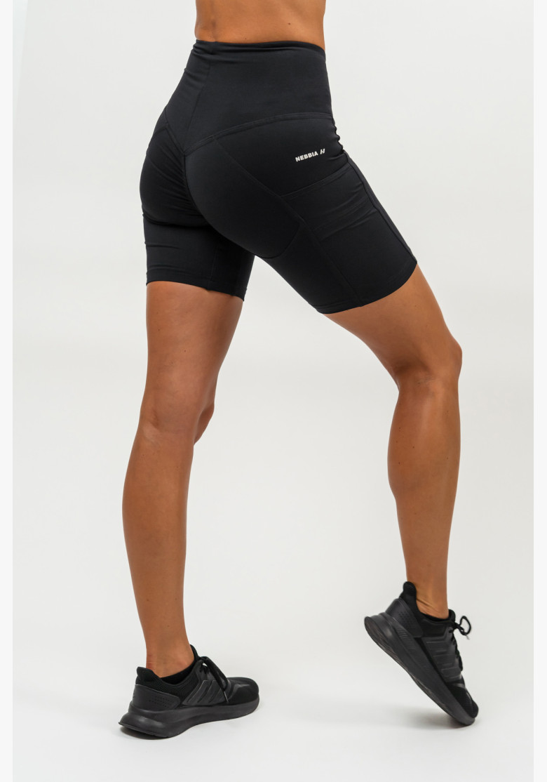 NEBBIA Cycling shorts with high waist...